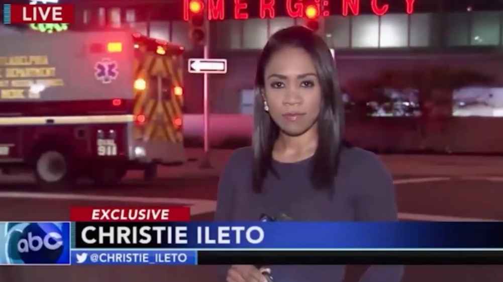 Christie Ileto reporting from her studio